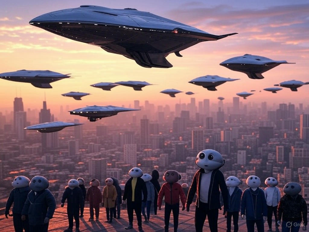 Floating image
