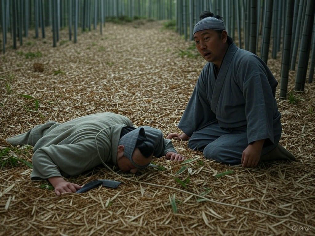 竹林中